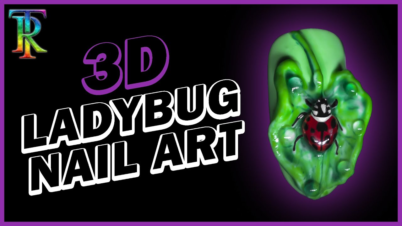 Nail Art Online Course - 3D Ladybug