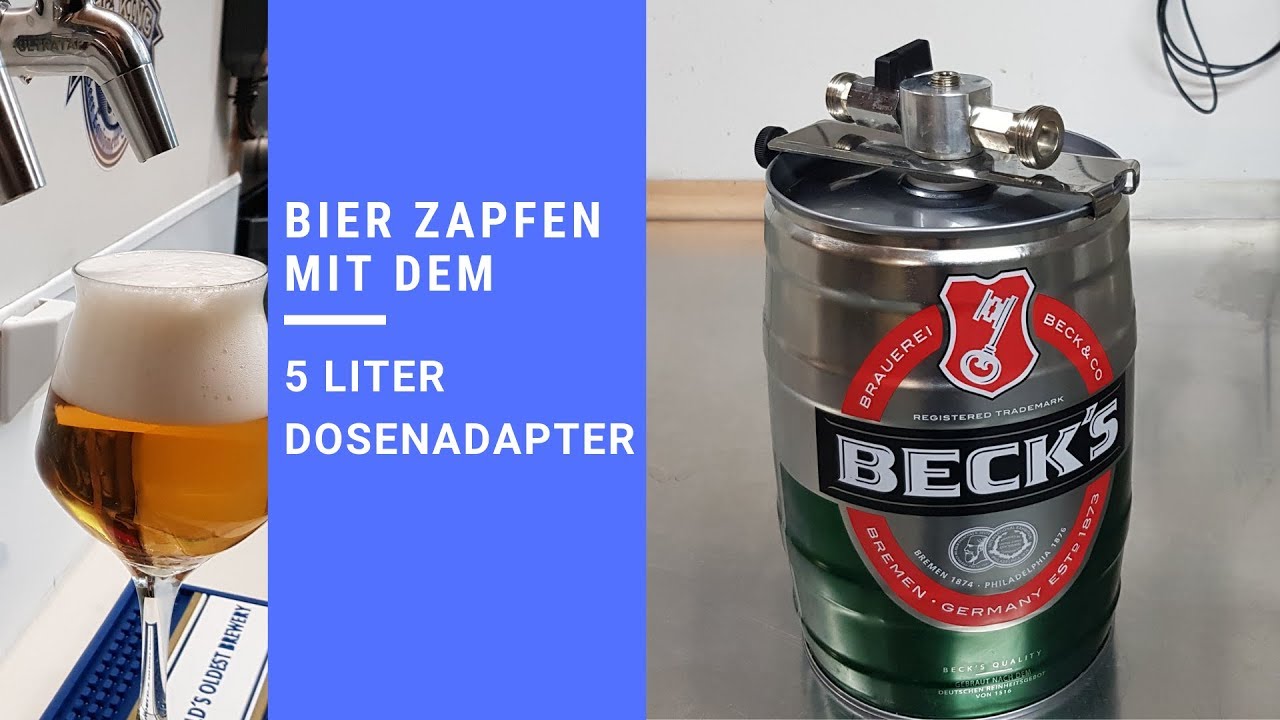 Update New Bier zapfen - 5 Liter Dosenadapter - Ultratap
