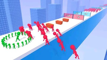 Circles Run 3D & Parkour Fun game All Levels Gameplay Android iOS Lvl 1-17 Part 1