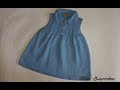 Платье-сарафан для девочки 2 - 3 года(спицы).Ч.1. knitting dress for girls 2-3 years