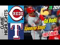 Rangers vs Reds Highlights April 28 2024 Reds scored 3 in the top of 6th inning 