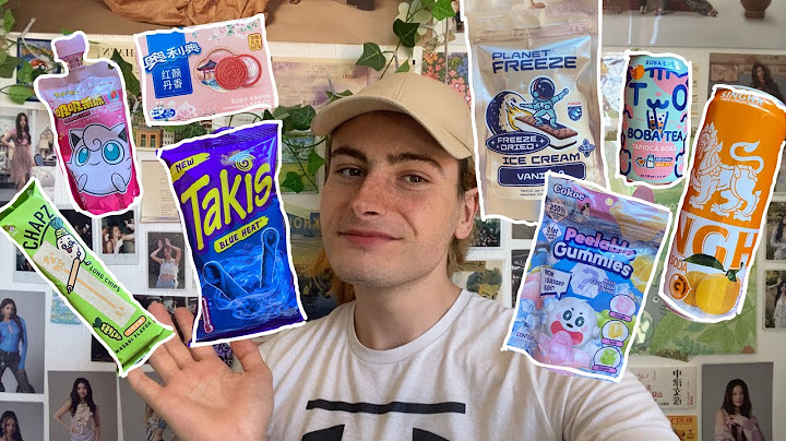 Je test des snacks et bonbons aléatoires ( Des goûts ta peur )