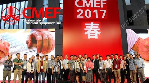 CMEF 2026, THƯỢNG HẢI, TQ - Tour Hội chợ Triển lãm Y tế. Lh: Công ty VTE: 0975667277 (Hotline/Zalo)