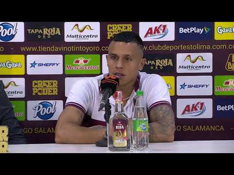 Rueda de prensa de Tolima tras su partido ante Santa Huila