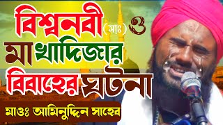 শিশু নবীর আগমন┇ও মা খাদিজার বিয়ের ঘটনা┇মাওলানা আমিনুদ্দিন সাহেব