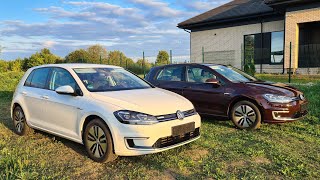 видео: Volkswagen e-Golf 2018 сравнение нескольких комплектаций. Рестайлинг 35.8 kwh. картинка: Volkswagen e-Golf 2018 сравнение нескольких комплектаций. Рестайлинг 35.8 kwh.