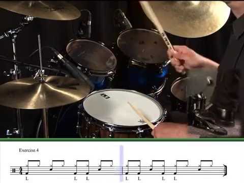 Learning Drums Lesson  - Alternative Bass Drum Techniques