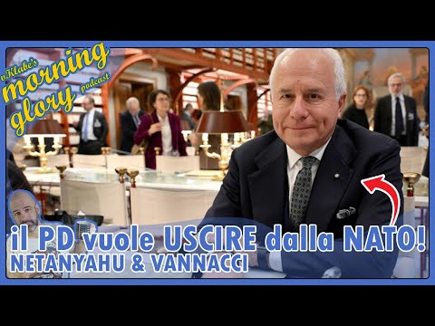 il PD vuole USCIRE dalla NATO! NETANYAHU & VANNACCI - Morning Glory TUBE #28