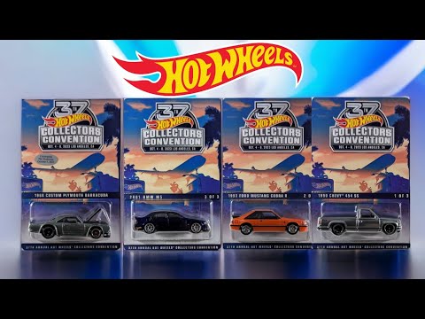 Hot Wheels 37th Annual Collectors Convention 2023 Set - YouTube
