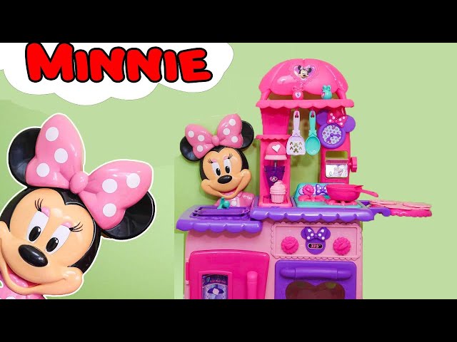 Minnie Mouse Kitchen Playset Flipping Fun Kitchen Cupcakes and Play Food  Toys DisneyCarToys - video Dailymotion