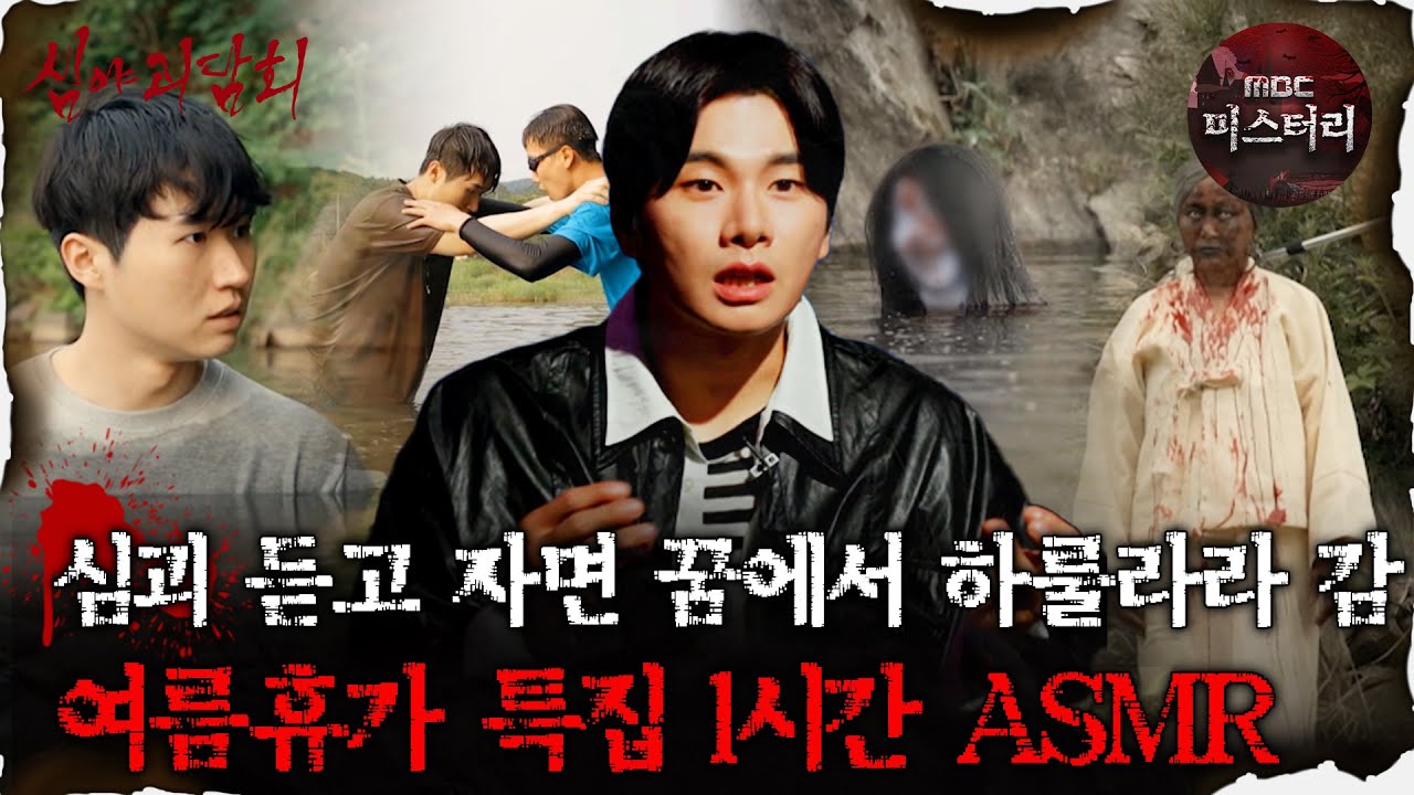 [#심괴ASMR] 심괴 듣고 자면 꿈에서 하룰라라 감 여름휴가 특집 1시간 ASMR #심야괴담회 #심괴 #어둑시니 #midnight #horrorstory MBC230801방송