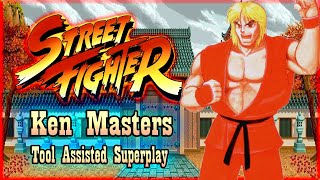 【TAS】STREET FIGHTER 1987  KEN MASTERS