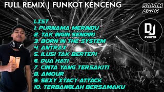 DJ DUGEM FUNKOT FULL REMIX ( Dores Kenceng ) - DJ SUGITA