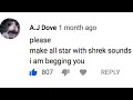 all star with shrek sounds