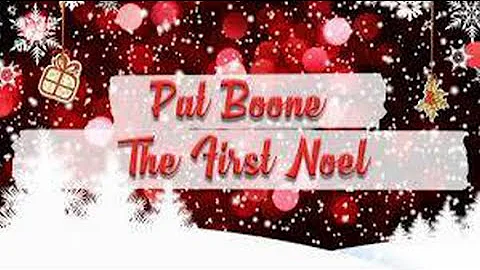 Pat Boone   The First Noel
