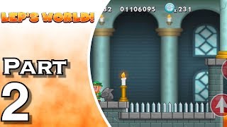 Let's Play Lep's World iOS (Gameplay + Walkthrough) Part 2 - "Impossible" Jump screenshot 2