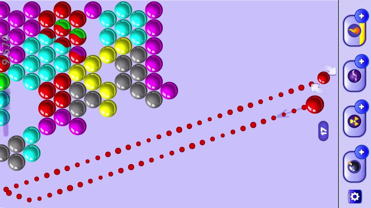 Bubble Shooter Gameplay | Bubble Shooter game level 59 | Random Gaming Dice