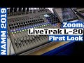 NAMM 2019: Zoom LiveTrak L-20 Digital Mixer & Multitrack Recorder | SYNTH ANATOMY