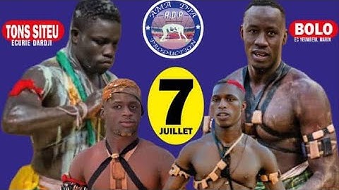 EN DIRECT ARENE NATIONALE JOURNÉ AMA DIA PRODUCTION TONS SITEU VS BOLO