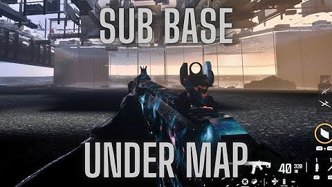 MW3 INSANE UNDER MAP GLITCH SUB BASE!!!!!