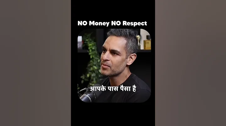 Money CAN'T Buy Respect 💸 galantis no money, No money Raj shamani podcast #success #motivation #gols