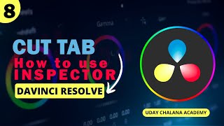 How to use Inspector? | Introduction to Cut Tab | Part 2 | Davinci Resolve | Hindi | 2024 screenshot 2