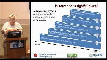 Ulrike Felt - Academic Citizenship: What is a rightful place for society in science?