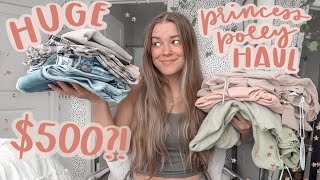 huge princess polly try-on haul! | $500 worth of the cutest spring clothes!