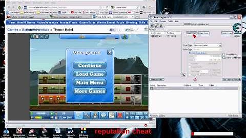Flash Game Theme Hotel Hack Money & Reputation with Cheat Engine