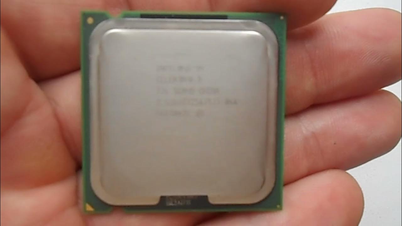 Intel Celeron D 326 2,53 GHz - YouTube