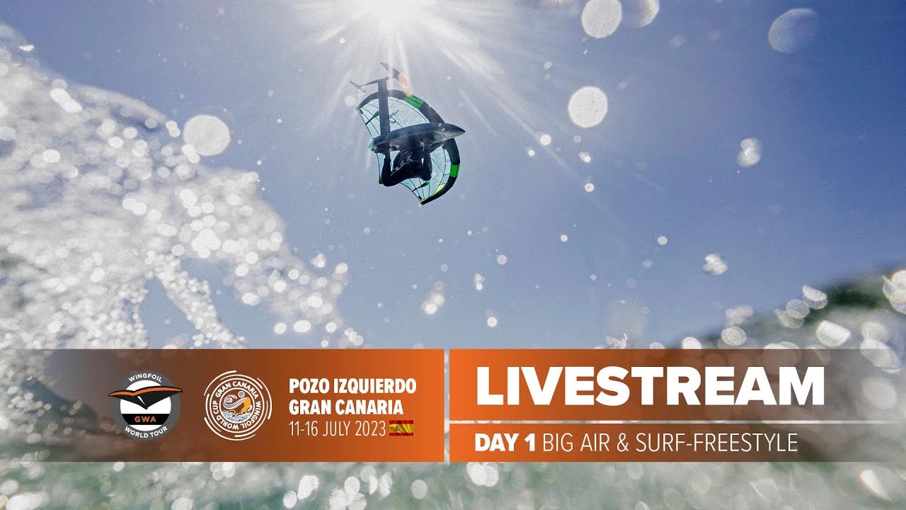 GWA Wingfoil World Cup Gran Canaria | Day One Live