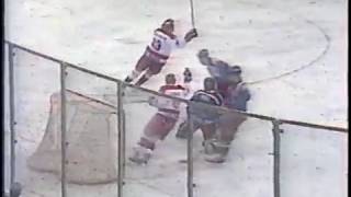1990 ЦСКА - Динамо (Рига) 5-4 Чемпионат СССР по хоккею