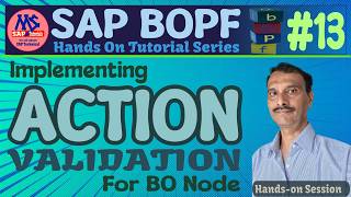 Action Validation in BOPF (BOPF Tutorial - #13)