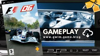 FORMULA ONE 2006 PSP/ PPSSPP GAMEPLAY