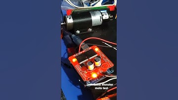 Arduino Monster Motor Test 💥