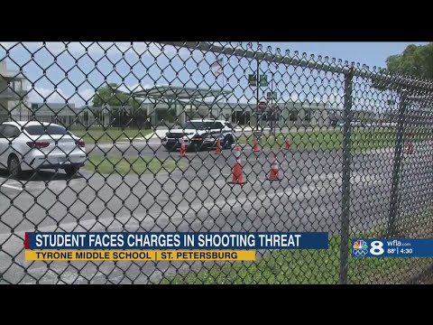 Tyrone Middle School student sends mass shooting threats to teachers, deputies say Tyrone Middle School student sends mass shooting threats to teachers, deputies say