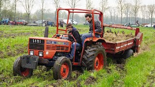 Same Condor 55 Modderen Mest Strooien Mestdag 2023 Hoko Agri Putten Vastzitten Mud