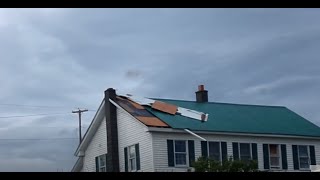 Tornado warned storm 5/15/2020. Wind damage, Washington county NY