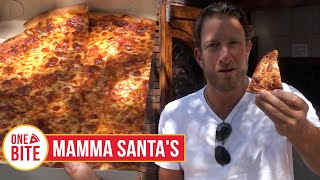 Barstool Pizza Review  Mamma Santa's (Cleveland, OH) Bonus Strawberry Thing Review