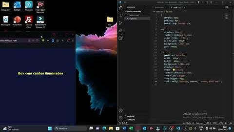 CARD COM CANTOS ILUMINADOS COM HTML E CSS | EFEITO NEON CSS