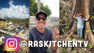 Hurricane Aftermath, Expensive Ackee & Jamrock Surf: @RasKitchen Instagram Stories 2025 @RasKitchen