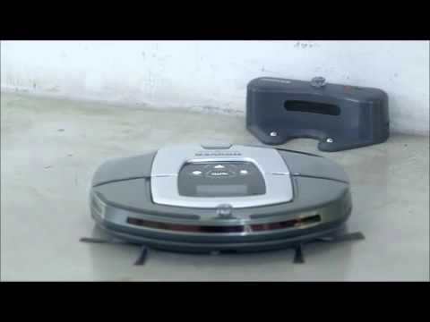 Robot Aspirapolvere Hoover RBC090 WIFI - YouTube
