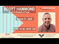 Scott hammond  suu entrepreneurship speaker series