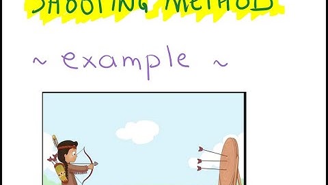 Shooting Method - EXAMPLE (Part 1 of 2)