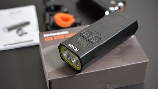 The Victagen Y17 5,000 Lumen $28 Biking Light, Unboxing and Features