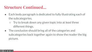Classification and Division (and Snapshots assignment) ENGL 1101