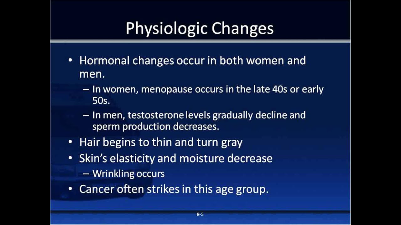 Lifespan Development: Middle Adulthood - YouTube