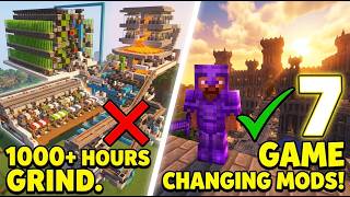 ⛏️ Minecraft Becomes a Totally Different Game With These 7 Mods 🌍
