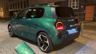 RENAULT TWINGO 2026 at night - COOL LED lights, indicators & AMBIENT COLORS