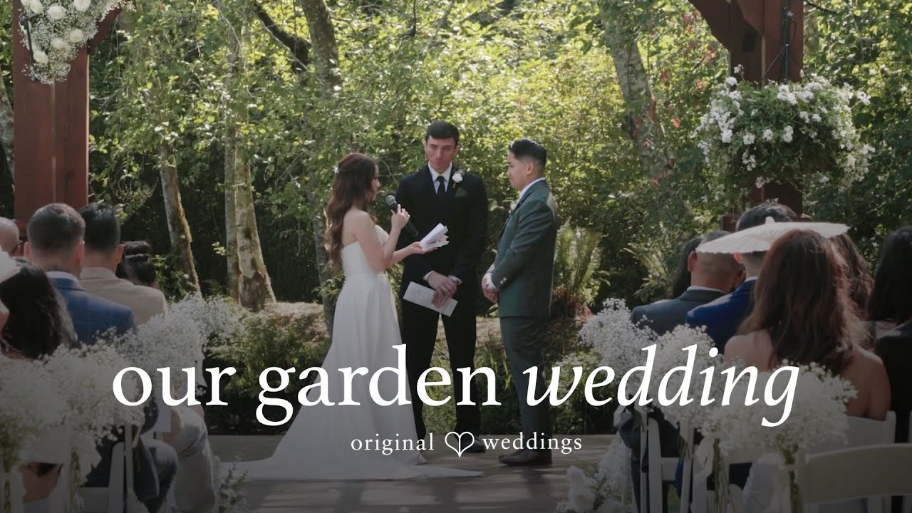 Romantic Garden Wedding | Cedar Springs, WA